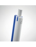 Stylo Poussoir Éco-responsable en ABS Recyclé - SIDE Matières : ABS recyclé Couleurs : bleu objet promo petit budget