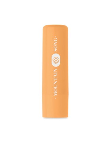 Baume à lèvres végan  VEGAN GLOSS - Protecteur Matières : ABS recyclé Couleurs : orange objet promo petit budget