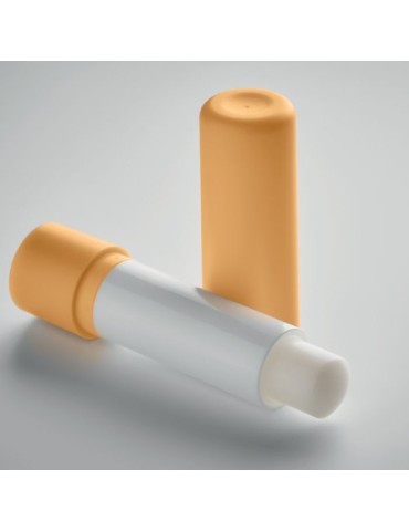 Baume à lèvres végan  VEGAN GLOSS - Protecteur Matières : ABS recyclé Couleurs : orange goodies publicitaire événementiel