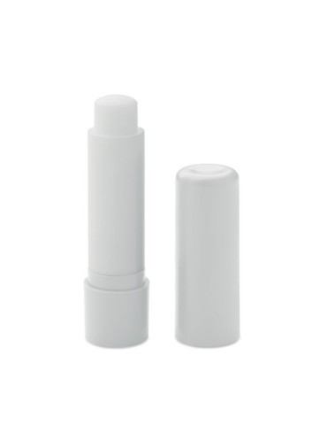 Baume à lèvres végan  VEGAN GLOSS - Protecteur Matières : ABS recyclé Couleurs : blanc impression haute définition