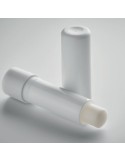 Baume à lèvres végan  VEGAN GLOSS - Protecteur Matières : ABS recyclé Couleurs : blanc personnalisable avec votre logo