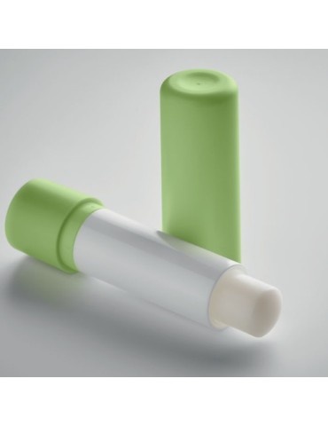Baume à lèvres végan  VEGAN GLOSS - Protecteur Matières : ABS recyclé Couleurs : vert citron cadeau entreprise pas cher