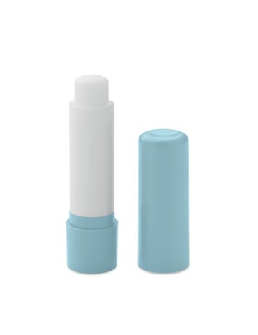 Baume à lèvres végan  VEGAN GLOSS - Protecteur Matières : ABS recyclé Couleurs : bleu bébé marquage laser ultra précis
