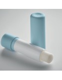 Baume à lèvres végan  VEGAN GLOSS - Protecteur Matières : ABS recyclé Couleurs : bleu bébé objet publicitaire robuste