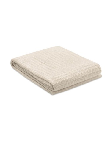 Couverture en coton  300 gr/m² - GUSTO Matières : coton Couleurs : blanc 2