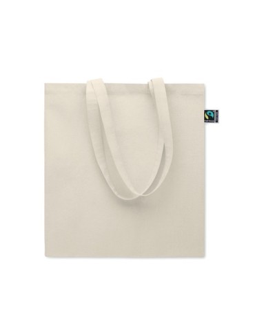 Sac Shopping Équitable Personnalisé OSOLE ++ Matières : coton Couleurs : beige 2
