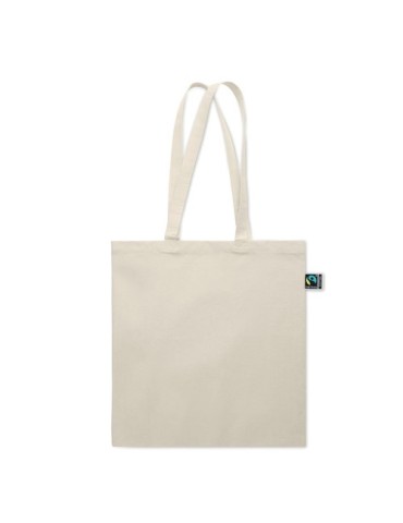 Sac Shopping Équitable Personnalisé OSOLE ++ Matières : coton Couleurs : beige cadeau entreprise pas cher
