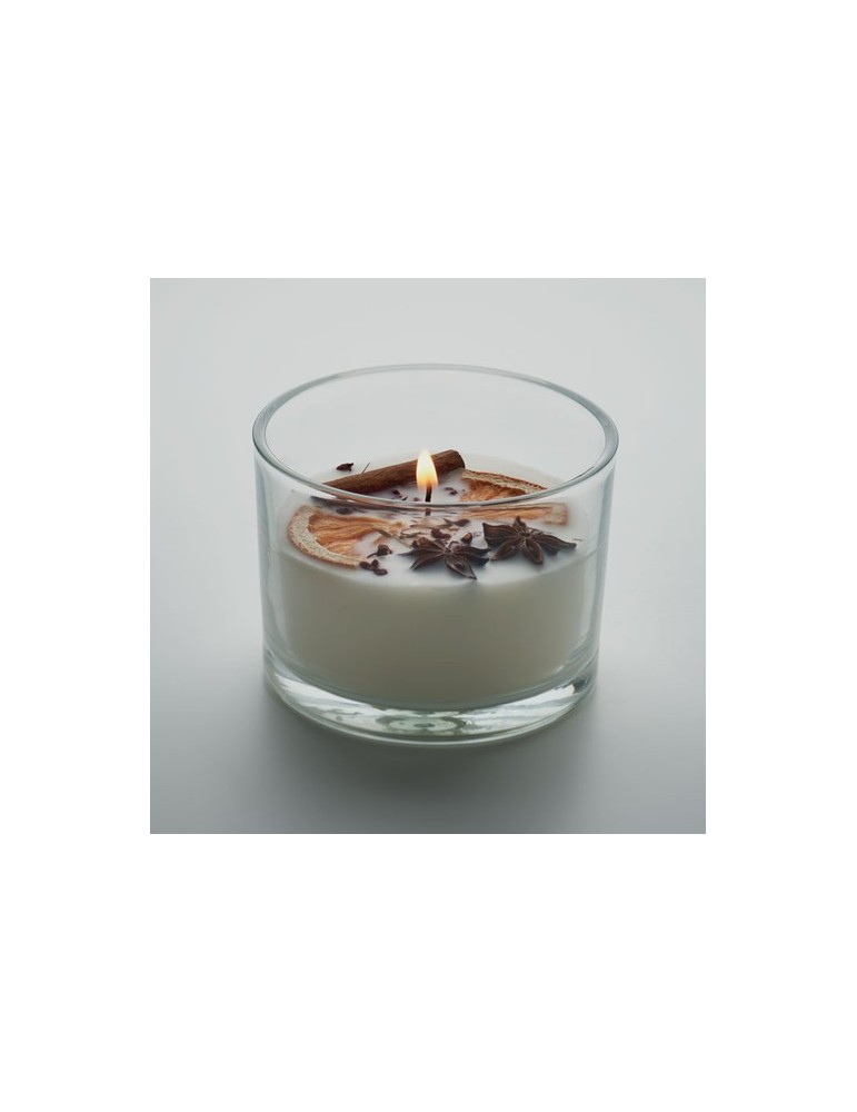 Bougie en Cire Végétale 300g - Citrus Parfumée