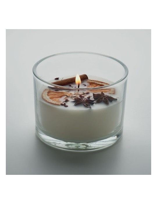 Bougie en Cire Végétale 300g - Citrus Parfumée