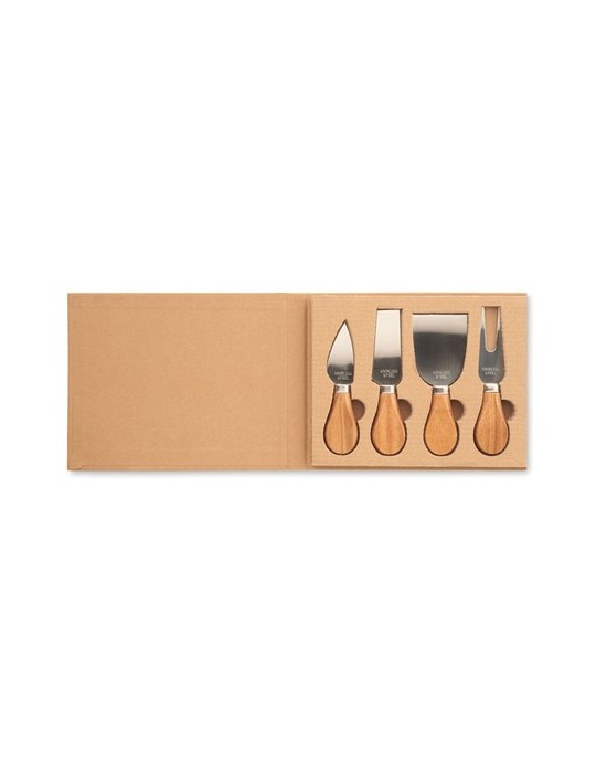 Set de 4 Couteaux à Fromage QUATTRO Set de 4 Couteaux à Fromage QUATTRO
