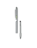 Stylo Niveau et Lampe Pratique et Innovant Personnalisé - RETOOL Matières : aluminium Couleurs : argenté mat goodies publicitair