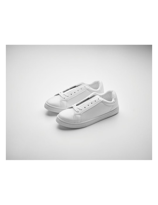 Baskets en PU Taille 40 BLANCOS - Élégance et Confort