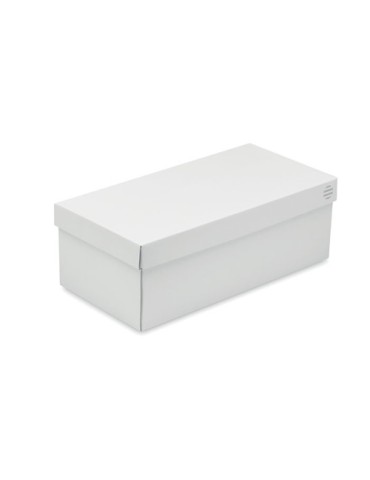Baskets personnalisées en PU Taille 40 - BLANCOS Matières : PU Couleurs : blanc objet promotionnel éco-responsable