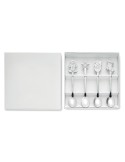 Set de 4 Cuillères à Thé de Noël CHIP SET