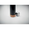 Bouteille isotherme double paroi  de 500 ml en acier inoxydable - ASPEN CORK Matières : acier inoxydable Couleurs : noir impress