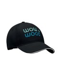 Casquette 5 Pans Personnalisée Éco-responsable | SINGA marquage couleur éclatante