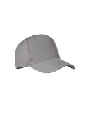 Casquette Éco-responsable à 5 pans RPET Personnalisée | SENGA Matières : PET recyclé Couleurs : gris goodies publicitaire événem
