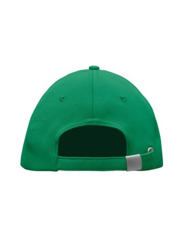 Casquette Éco-responsable à 5 pans RPET Personnalisée | SENGA Matières : PET recyclé Couleurs : vert goodies entreprise design