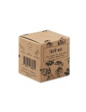 Kit de culture personnalisé d'herbes aromatiques pas cher - BOMBI III Matières : papier Couleurs : beige personnalisable avec vo