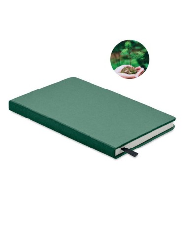 Carnet A5 Éco-responsable en papier recyclé Personnalisable - GROW