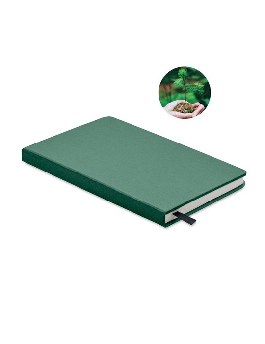 Carnet A5 en Papier Recyclé GROW - Écologique et Pratique