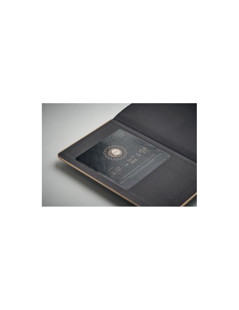 Carnet A5 en Papier Recyclé GROW - Écologique et Pratique