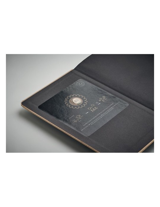 Carnet A5 en Papier Recyclé GROW - Écologique et Pratique