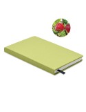 Carnet A5 Éco-responsable en papier recyclé Personnalisable - GROW personnalisable avec votre logo