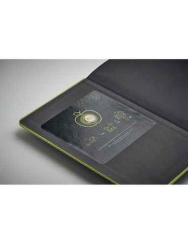 Carnet A5 Éco-responsable en papier recyclé Personnalisable - GROW goodies personnalisé en stock