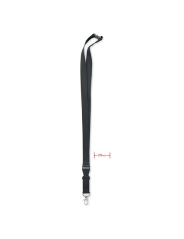 Lanyard en coton 20mm personnalisé - LANNYCOT