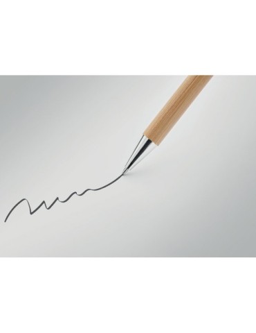 Stylo Bille Twist en Bambou NAIRA - Élégance Naturelle 2