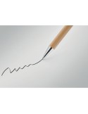Stylo bille twist  en bambou - NAIRA Matières : bambou Couleurs : bois personnalisable avec votre logo
