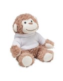 Peluche Singe Unique Cadeau Publicitaire - LENNY Matières : PET Couleurs : blanc