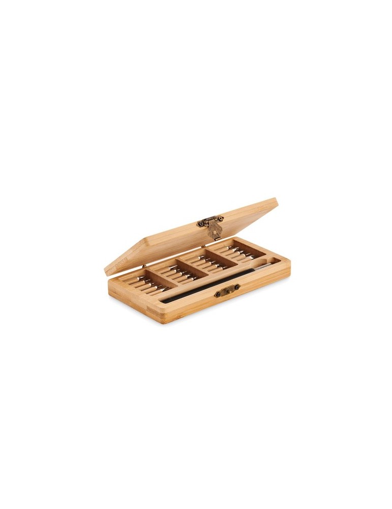 Set d'outils 24 pièces BAMTOOL - Précision et Écologie Personnalisé Set d'outils 24 pièces BAMTOOL - Précision et Écologie Personnalisé