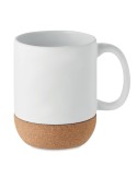 Tasse personnalisée en céramique mate et liège - MATT, cadeau idéal  Matières : grès Couleurs : blanc impression haute définitio