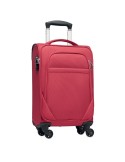 Valise cabine  personnalisée 600D - VOYAGE Matières : PET recyclé Couleurs : rouge personnalisable avec votre logo