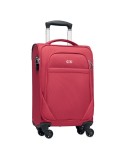 Valise cabine  personnalisée 600D - VOYAGE Matières : PET recyclé Couleurs : rouge personnalisation rapide en France