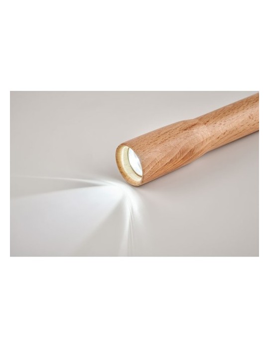 Torche en Bois COB Télés - Éclairez avec Style