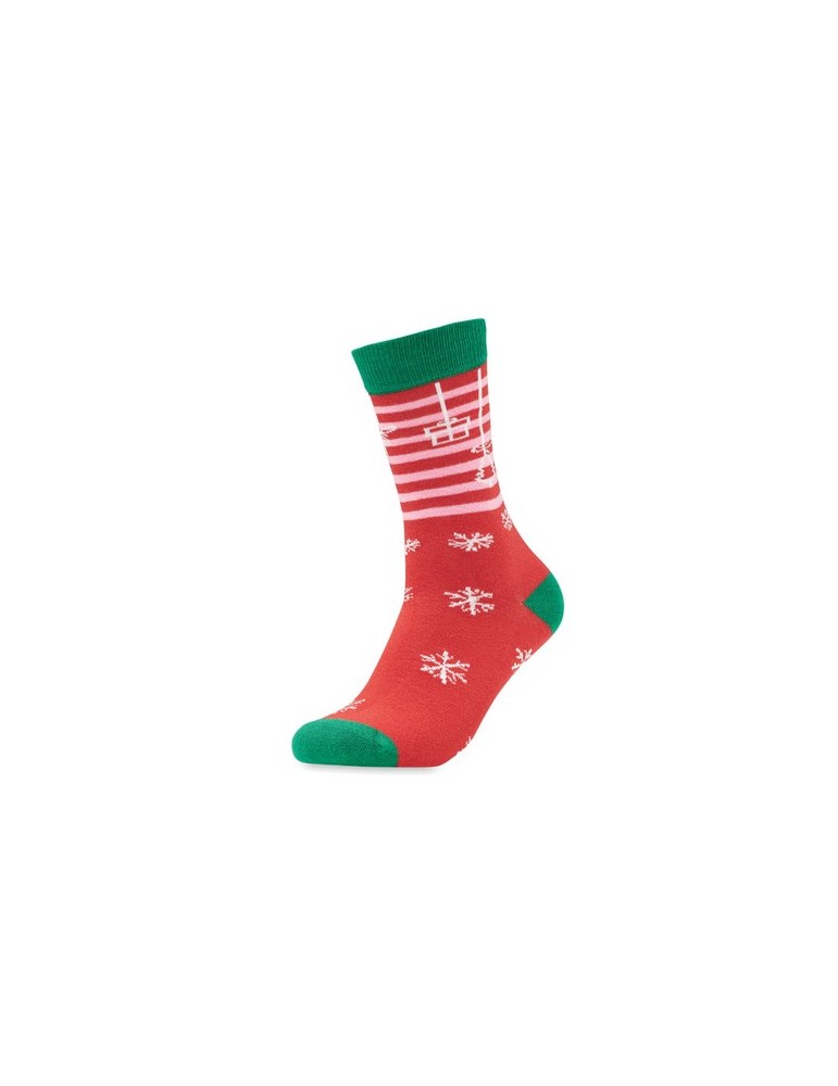 Chaussettes de Noël Joyful L - Écologiques et Festives Chaussettes de Noël Joyful L - Écologiques et Festives