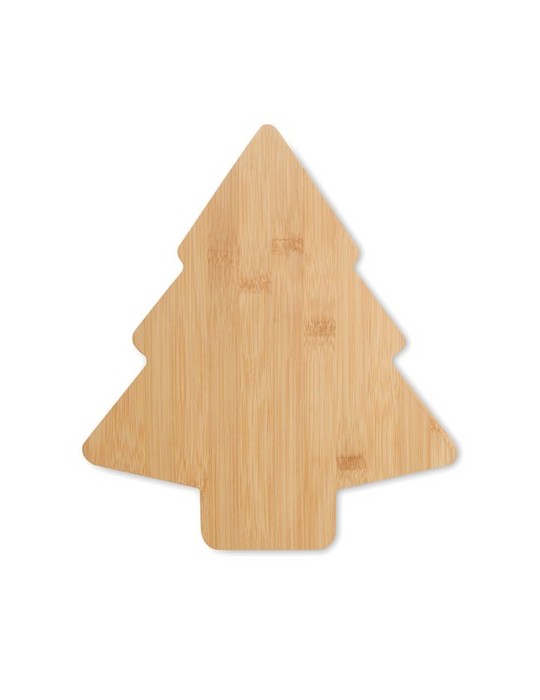 Plat de Service de Noël VIRAM en Bambou