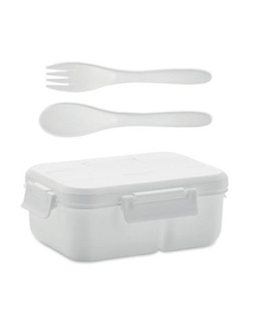 Lunch box  personnalisée avec couverts en PP - MAKAN personnalisable avec votre logo
