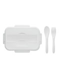 Lunch box  personnalisée avec couverts en PP - MAKAN objet promotionnel éco-responsable