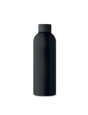 Bouteille simple paroi personnalisable 750 ml ATHENA PLUS Couleurs : noir Matières : acier inoxydable recyclé accessoire événeme