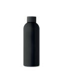 Bouteille simple paroi personnalisable 750 ml ATHENA PLUS Couleurs : noir Matières : acier inoxydable recyclé accessoire événeme