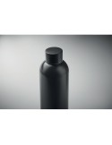 Bouteille simple paroi personnalisable 750 ml ATHENA PLUS Couleurs : noir Matières : acier inoxydable recyclé cadeau client orig