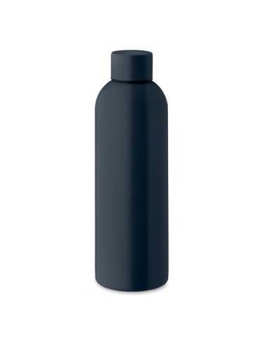 Bouteille simple paroi personnalisable 750 ml ATHENA PLUS Couleurs : bleu marine Matières : acier inoxydable recyclé cadeau entr