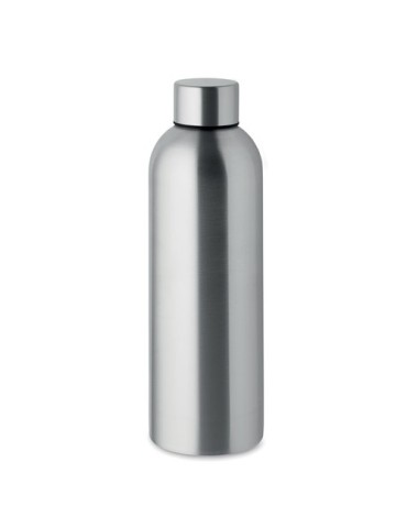 Bouteille simple paroi personnalisable 750 ml ATHENA PLUS Couleurs : argenté mat Matières : acier inoxydable recyclé personnalis