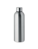 Bouteille simple paroi personnalisable 750 ml ATHENA PLUS Couleurs : argenté mat Matières : acier inoxydable recyclé personnalis