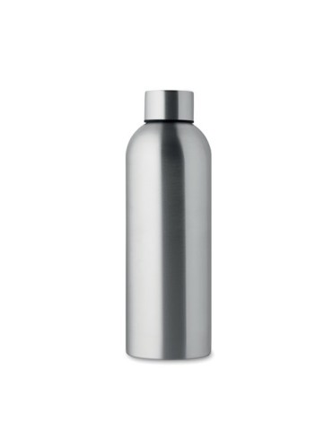 Bouteille simple paroi personnalisable 750 ml ATHENA PLUS Couleurs : argenté mat Matières : acier inoxydable recyclé cadeau coll