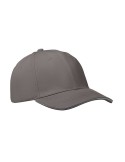 Casquette baseball 6 pans publicitaire BUFFALO Matières : coton Couleurs : gris